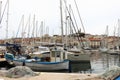 The old port of Marseille, France Royalty Free Stock Photo